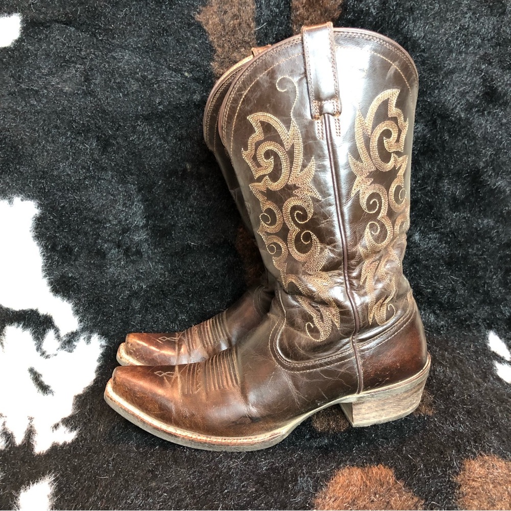 Women’s Ariat Alabama Snip Toe Western Boots Sz 8 1/2B